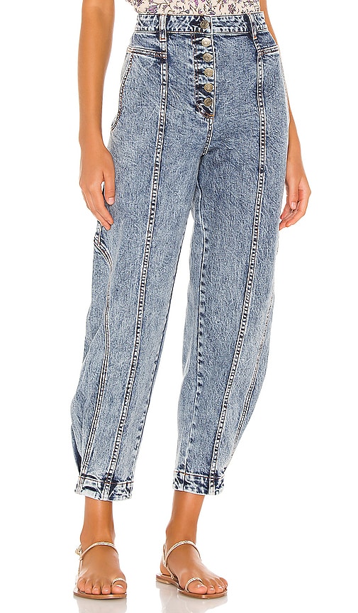 Ulla Johnson Brodie Jean in Medium Acid Wash | REVOLVE