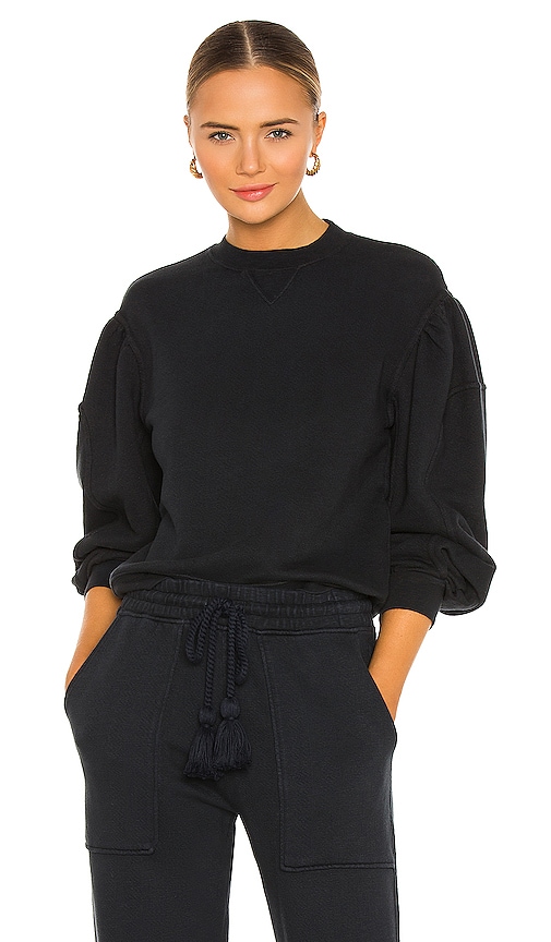 Johnson Cropped Hoodie - Black