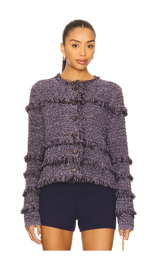 Ulla Johnson Gita Jacket In Purple