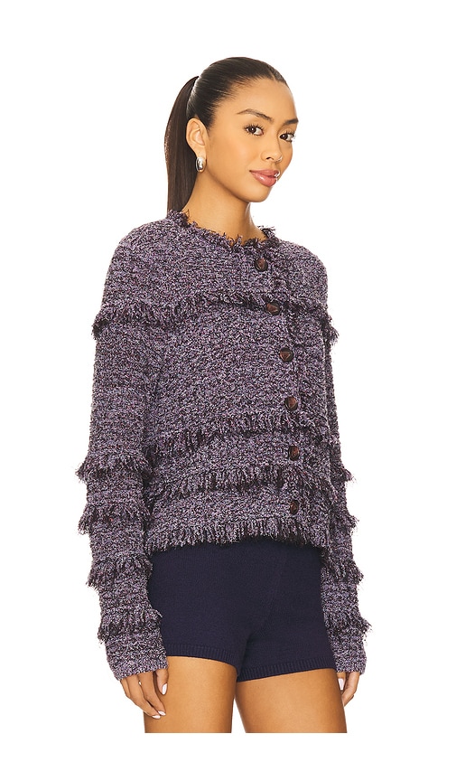 Ulla Johnson Gita Jacket In Purple