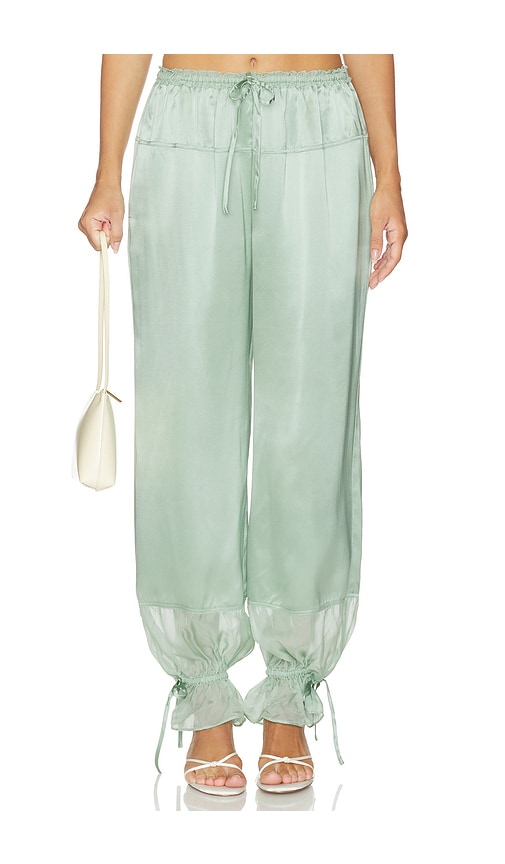 Ulla Johnson Camile Silk Cinched Pant