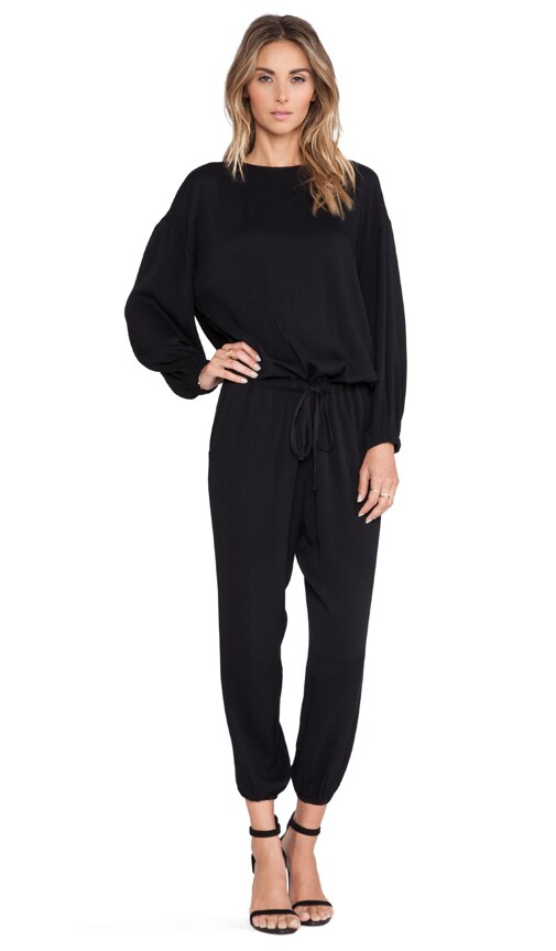 ulla johnson velvet jumpsuit