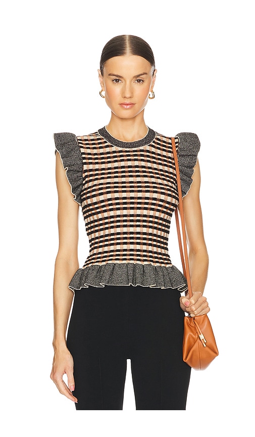 Shop Ulla Johnson Rea Top In Brown