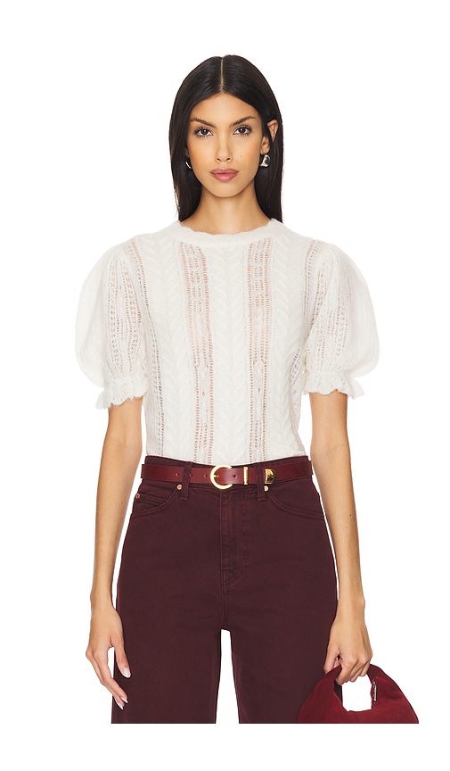 Shop Ulla Johnson Mavis Top In Ivory