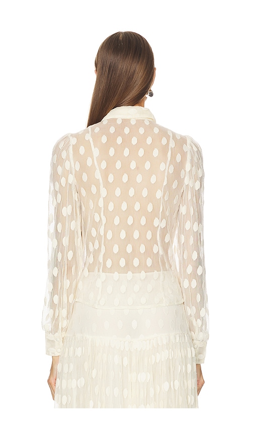  Ulla Johnson Bluse Soraya In Cream. Größe 0. Also In 12. 