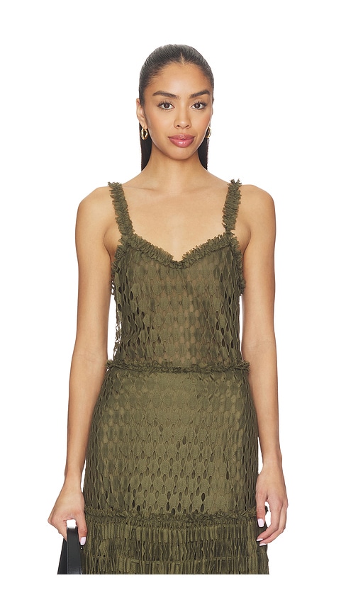 Ulla Johnson Francoise Lace Tank Top
