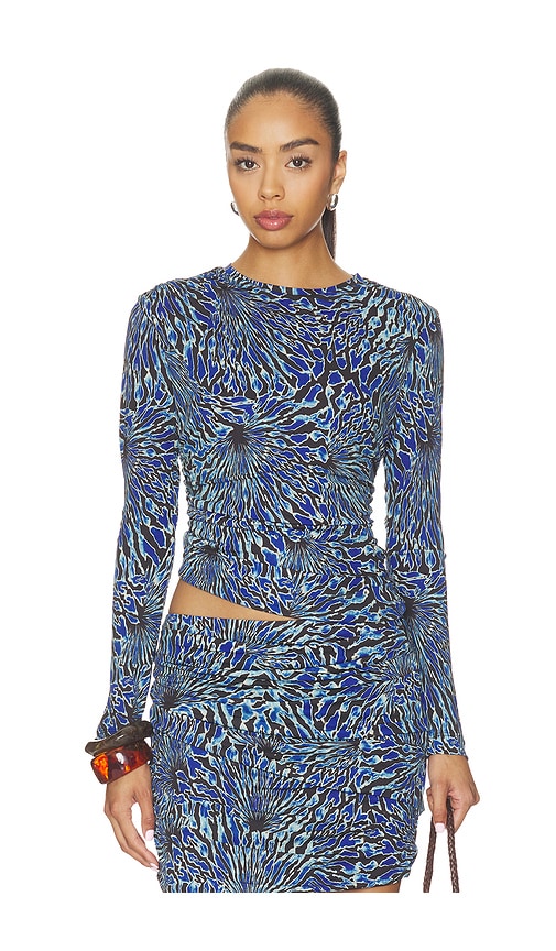 Ulla Johnson Nova Ruched Jersey Top - Women's Clothing