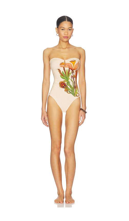 Ulla Johnson Monterey Maillot One Piece Swimsuit