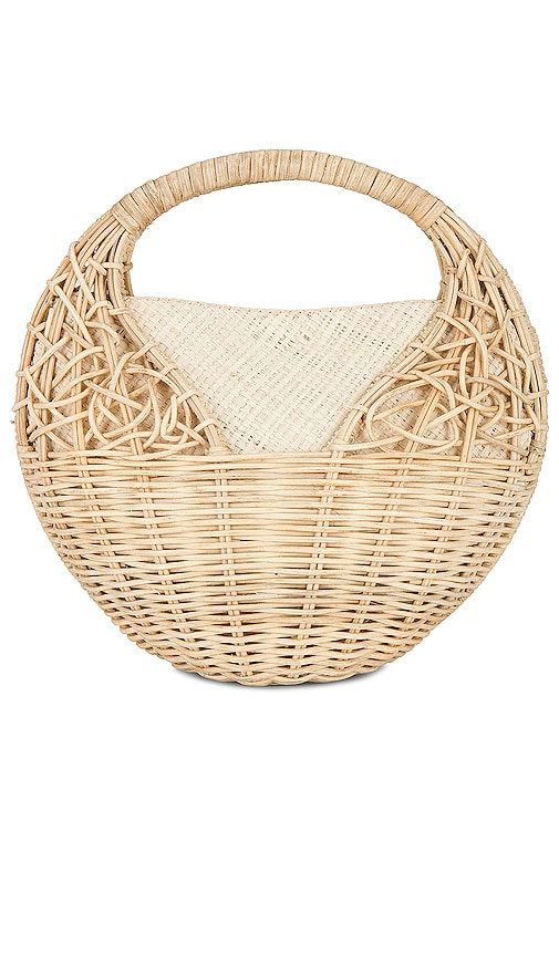 Sea Shell Wicker Bag