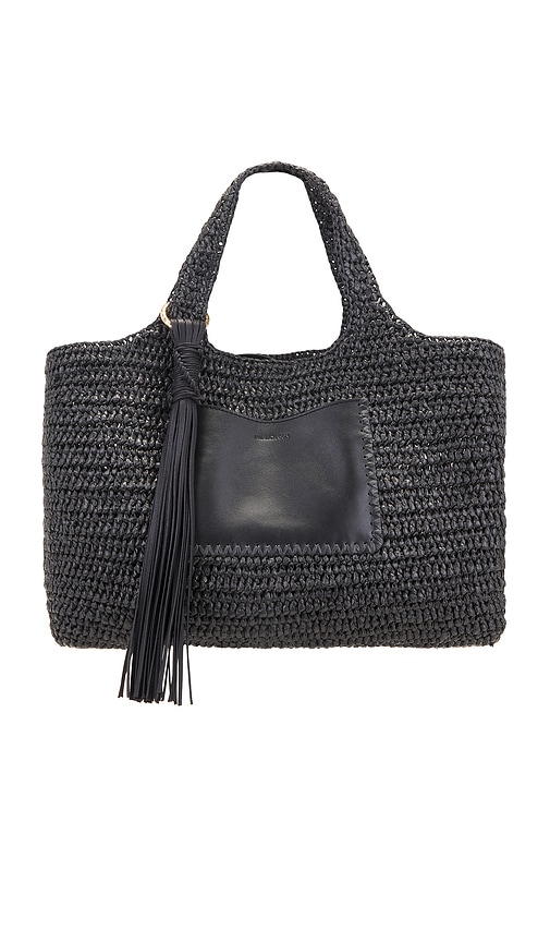 Shop Ulla Johnson Kamari Tote In 黑色