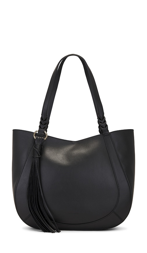 Ulla Johnson Albers East West Tote in Noir