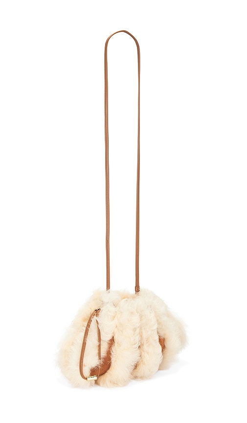  Ulla Johnson Umhängetasche Adria Pleated Wave Mini In Brown. 