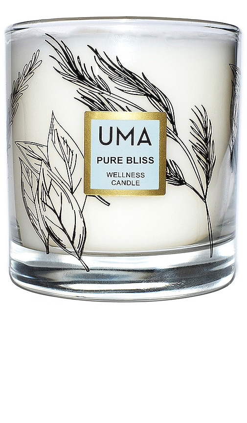 UMA Pure Bliss Wellness Candle in White