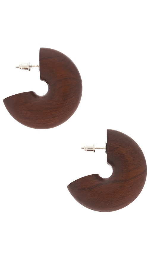  Uncommon Matters Beam Earrings In Brown. 