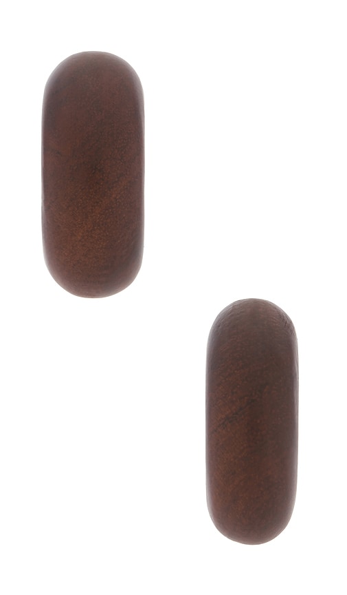  Uncommon Matters Beam Earrings In Brown. 