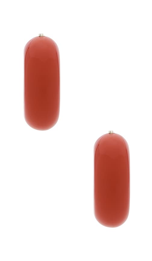  Uncommon Matters Stratus Hoops In Red. 