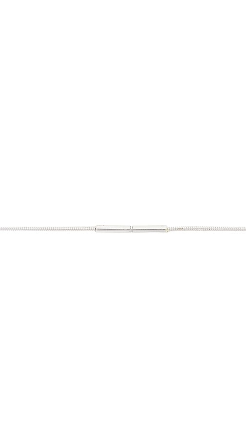  Uncommon Matters Cumulus Pendant In Metallic Silver. 