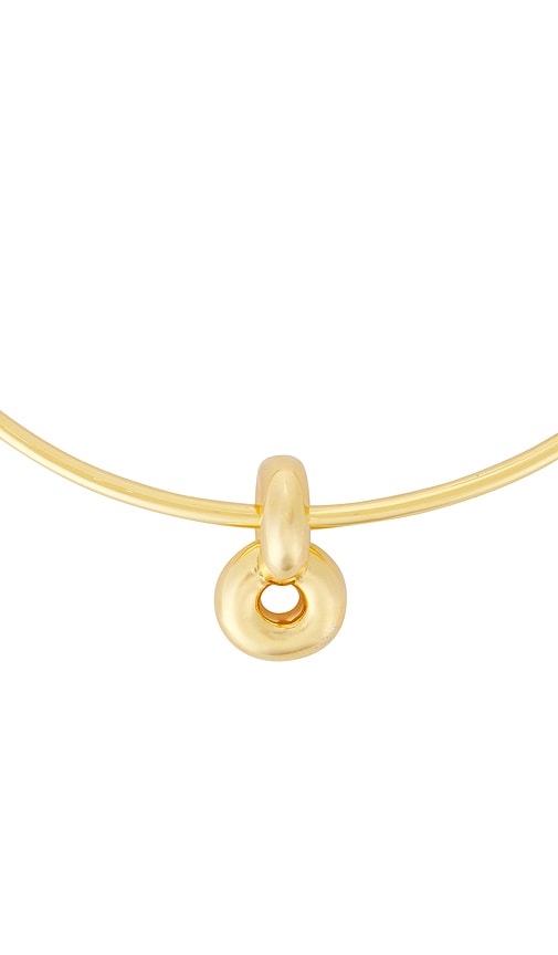 Uncommon Matters Infinity Choker In Metallic Gold. 