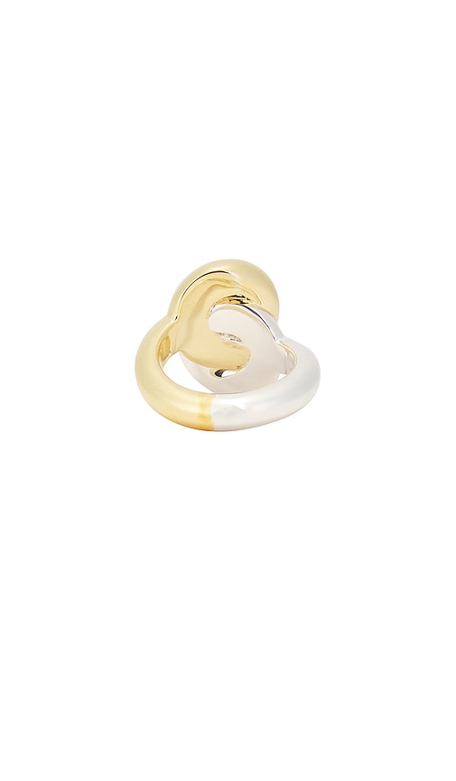  Uncommon Matters Ring Cumulus In Metallic Silver,metallic Gold. Größe 52. Also In 54. 
