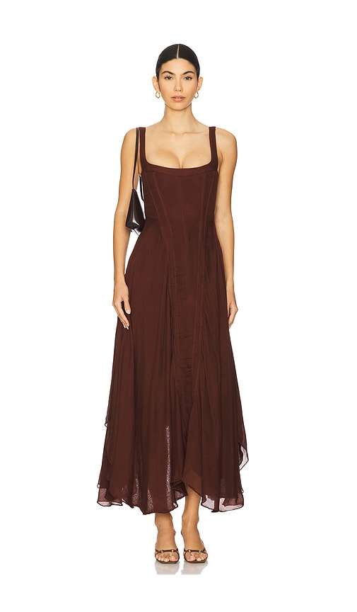 Understated Leather Honey Moon Dress