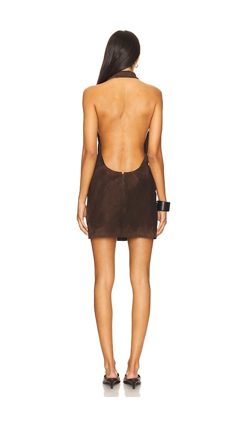  Understated Leather Kleid Liv In Brown. Größe Xs. Also In L, Xl. 