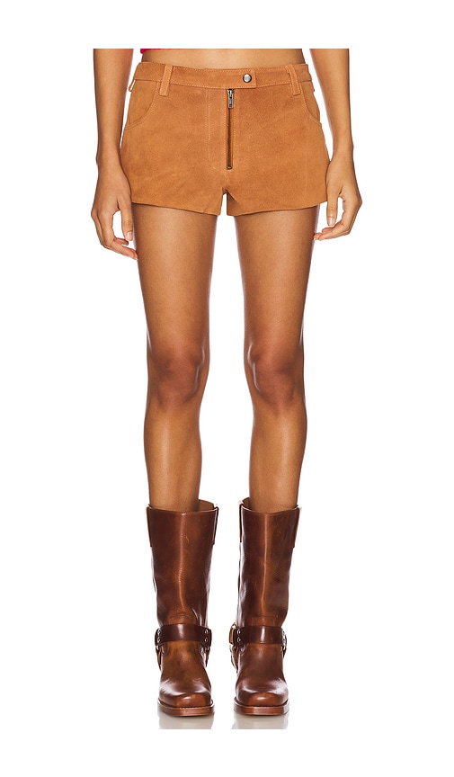 X REVOLVE PERFECT SUEDE SHORT Â€“ Æ£•É»„È‰²