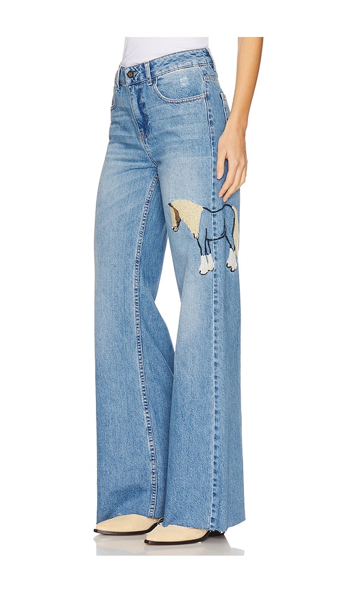 Horsey Jeans in Denim-Light. - size 29 (also in 26, 27, 28, 30)