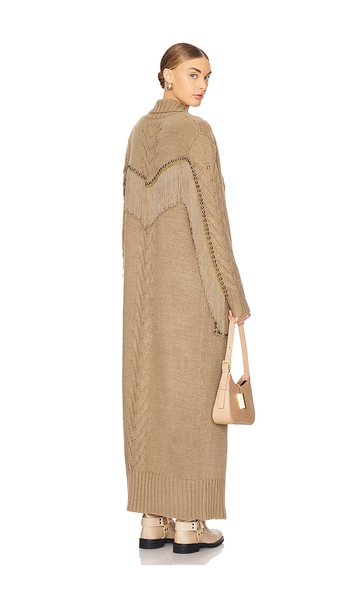  Understated Leather Rodeo Trench In Tan. Size M/l. Also In L/xl. 
