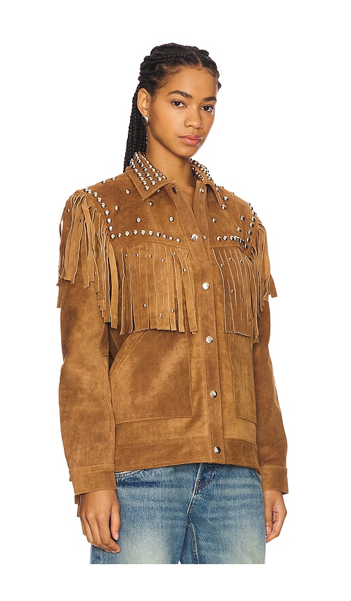  Understated Leather Jacke Izzy In Brown. Größe Xs. Also In S, M. 