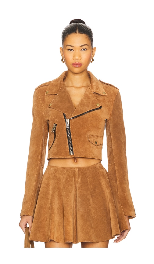 Understated Leather Sugar High Moto Jacket