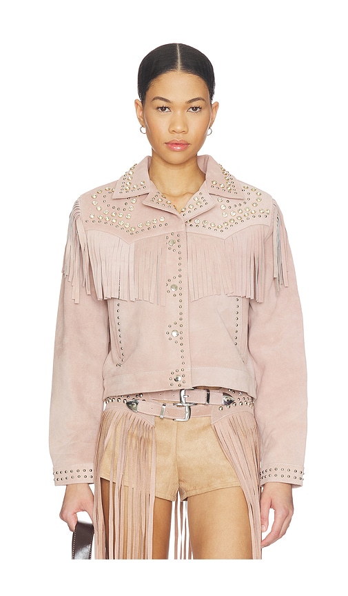  Understated Leather Wanted Jacket In Brown. Size S. Also In Xs, M. 