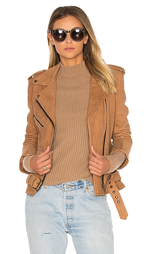 Understated Leather Easy Rider Jacket In Nubuck Revolve Easy Rider Jacket