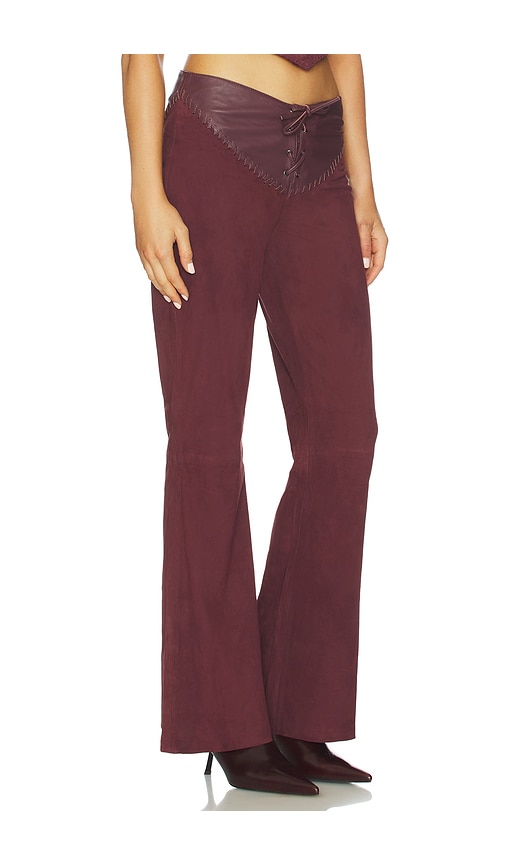 Understated Leather Sonny É•¿è£¤ Â€“ Å·§å…‹åš›è‰². Å°ºç � S (also Â€“ L, M, Xl, Xs). In Burgundy