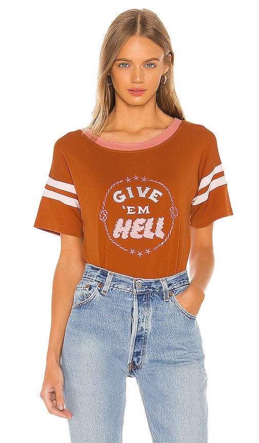 ФУТБОЛКА С РИСУНКОМ GIVE EM HELL