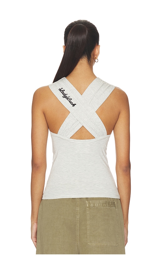  Understated Leather X Revolve Midnight Motors Studded Tank Top En Light Grey. Taille L. Also En M, S, Xl, Xs. 
