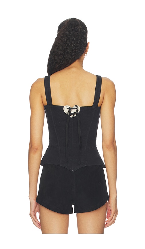 Understated Leather x REVOLVE Zebra Bustier Top | Thumbnail 3 Understated Leather x REVOLVE Zebra Bustier Top | Thumbnail 3