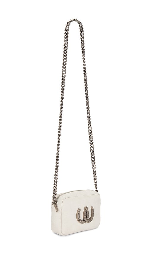  Understated Leather Tasche Lady Luck Camera In White. 
