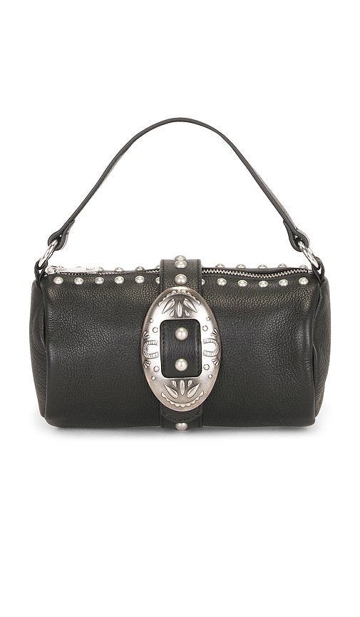 Understated Leather SAC MAIN MINI BUCKLE en Black 258$