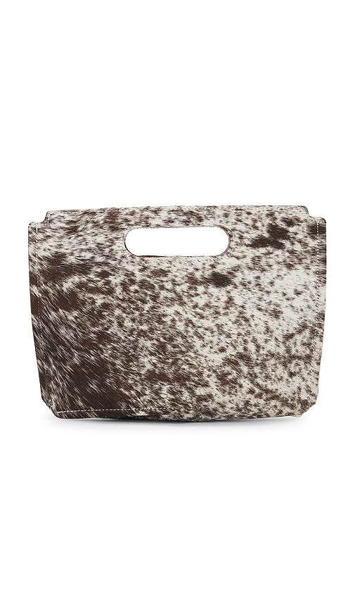 X REVOLVE Liar Clutch in Brown - Understated Leather - Modalova