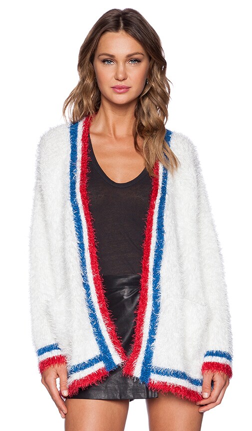 UNIF Commence Cardigan in White