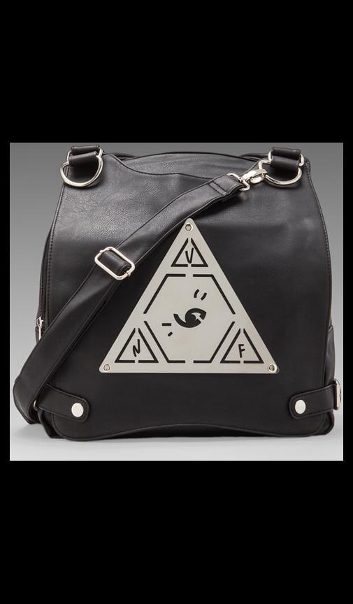 pyramid messenger bag