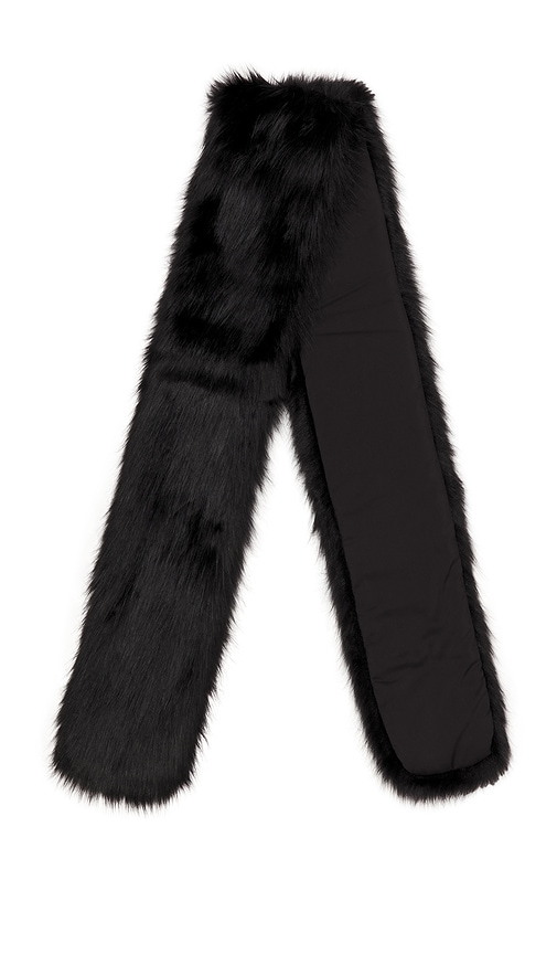 Unreal Fur West End Scarf In Black