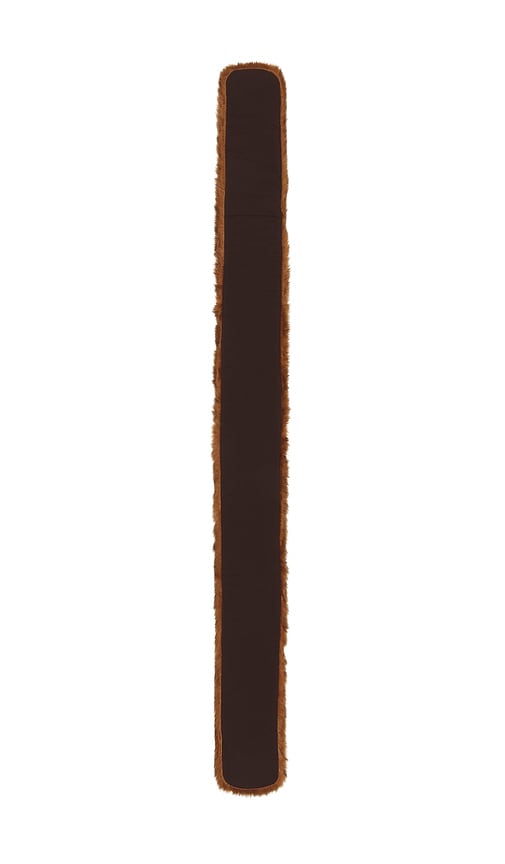  Unreal Fur Schal In Brown. 