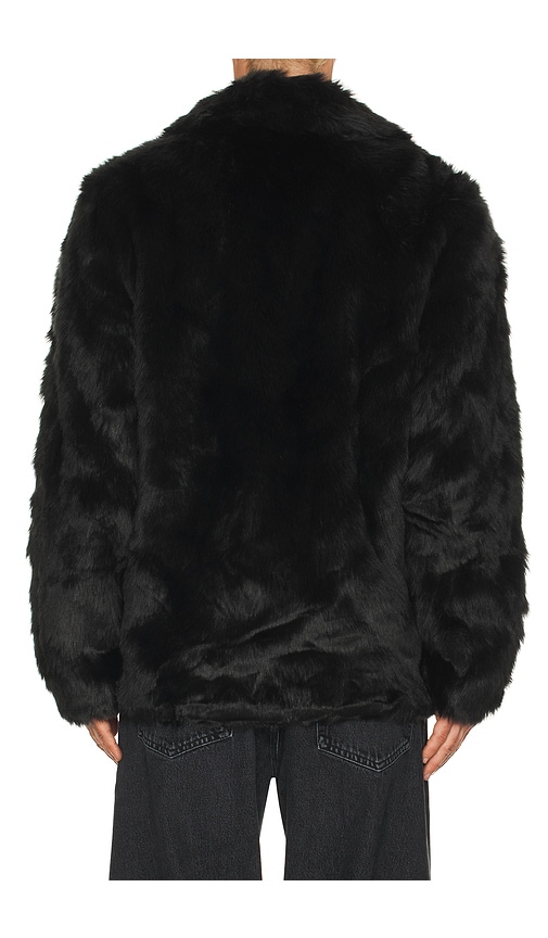 Unreal Fur Lupin Blazer In Black