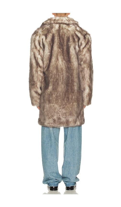 Unreal Fur Denali Coat In Brown