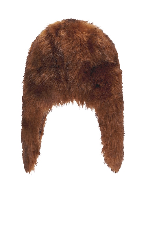  Unreal Fur Hut Wright In Burnt Orange. 