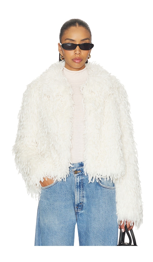 Unreal Fur Swan Lake Jacket