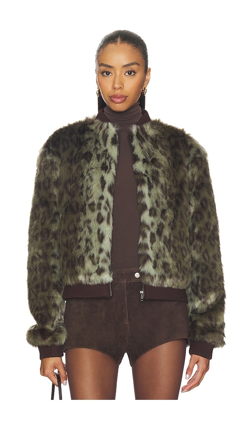 Unreal Fur Foliage Jacket