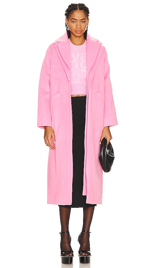 Unreal Fur Sardinia Coat in Cactus Pear