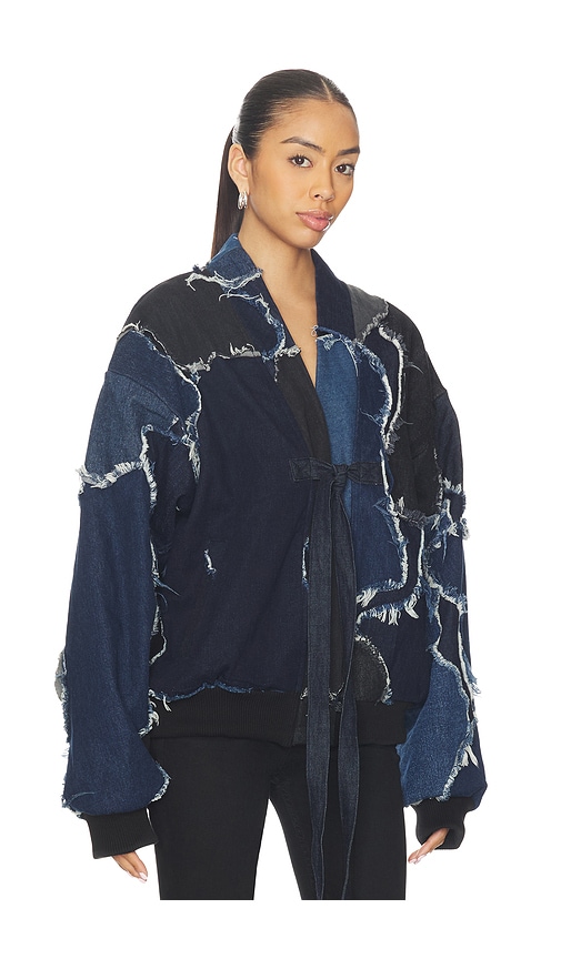 Uprisers Uprs Camo Bomber Jacket In Multi